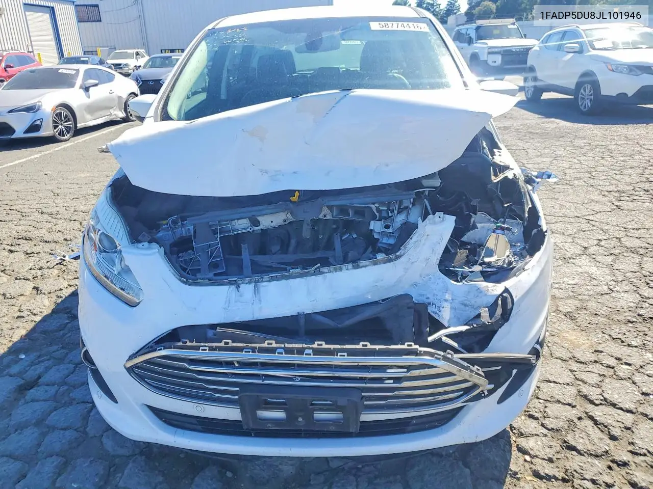 2018 Ford C-Max Titanium VIN: 1FADP5DU8JL101946 Lot: 58774416