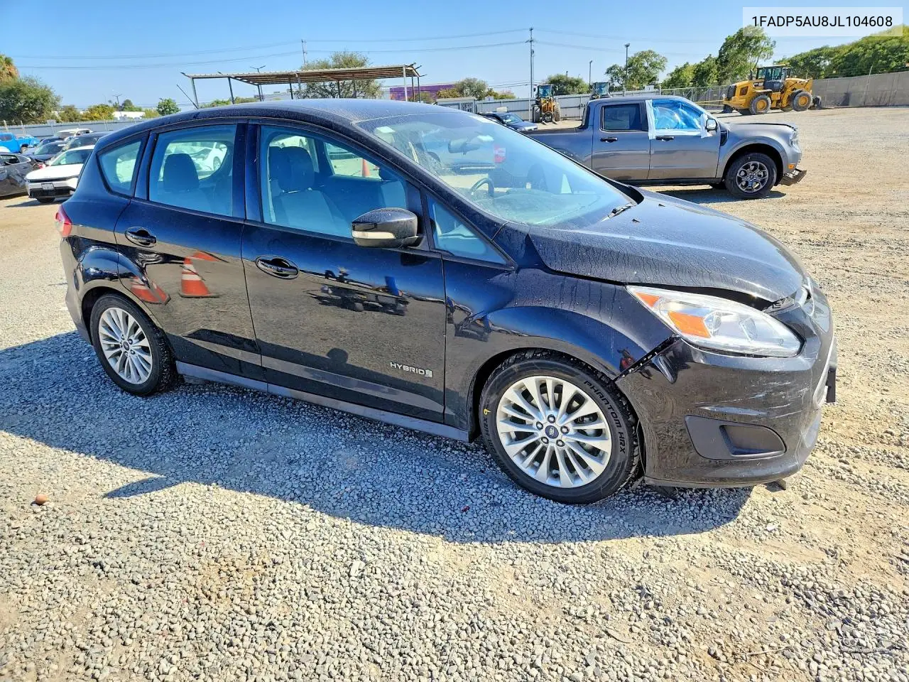 2018 Ford C-Max Se VIN: 1FADP5AU8JL104608 Lot: 60132146