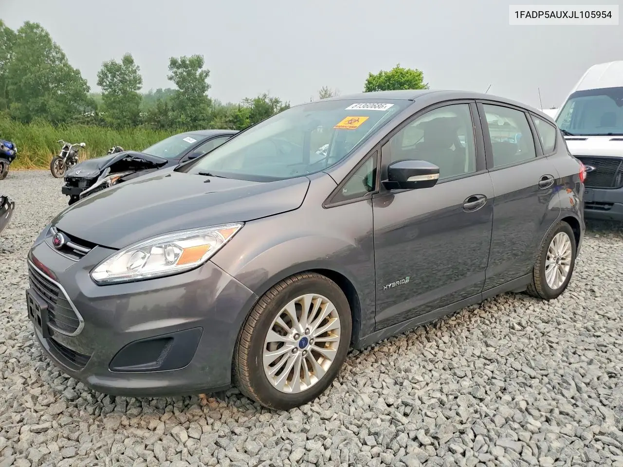 2018 Ford C-Max Se VIN: 1FADP5AUXJL105954 Lot: 61360686