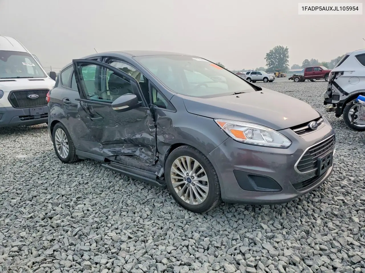 2018 Ford C-Max Se VIN: 1FADP5AUXJL105954 Lot: 61360686