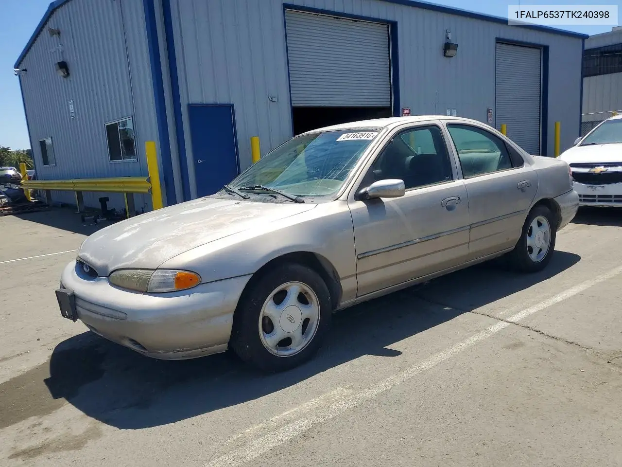 1996 Ford Contour Gl VIN: 1FALP6537TK240398 Lot: 54163916