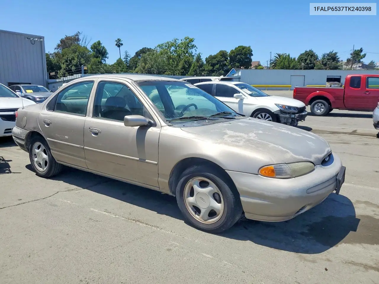 1996 Ford Contour Gl VIN: 1FALP6537TK240398 Lot: 54163916