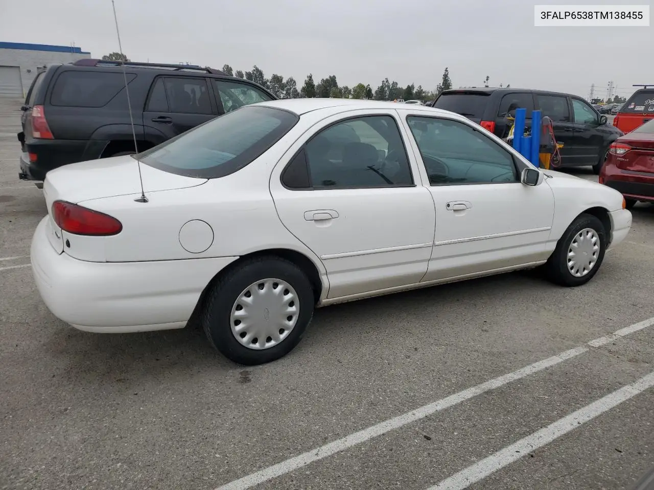 1996 Ford Contour Gl VIN: 3FALP6538TM138455 Lot: 58030365