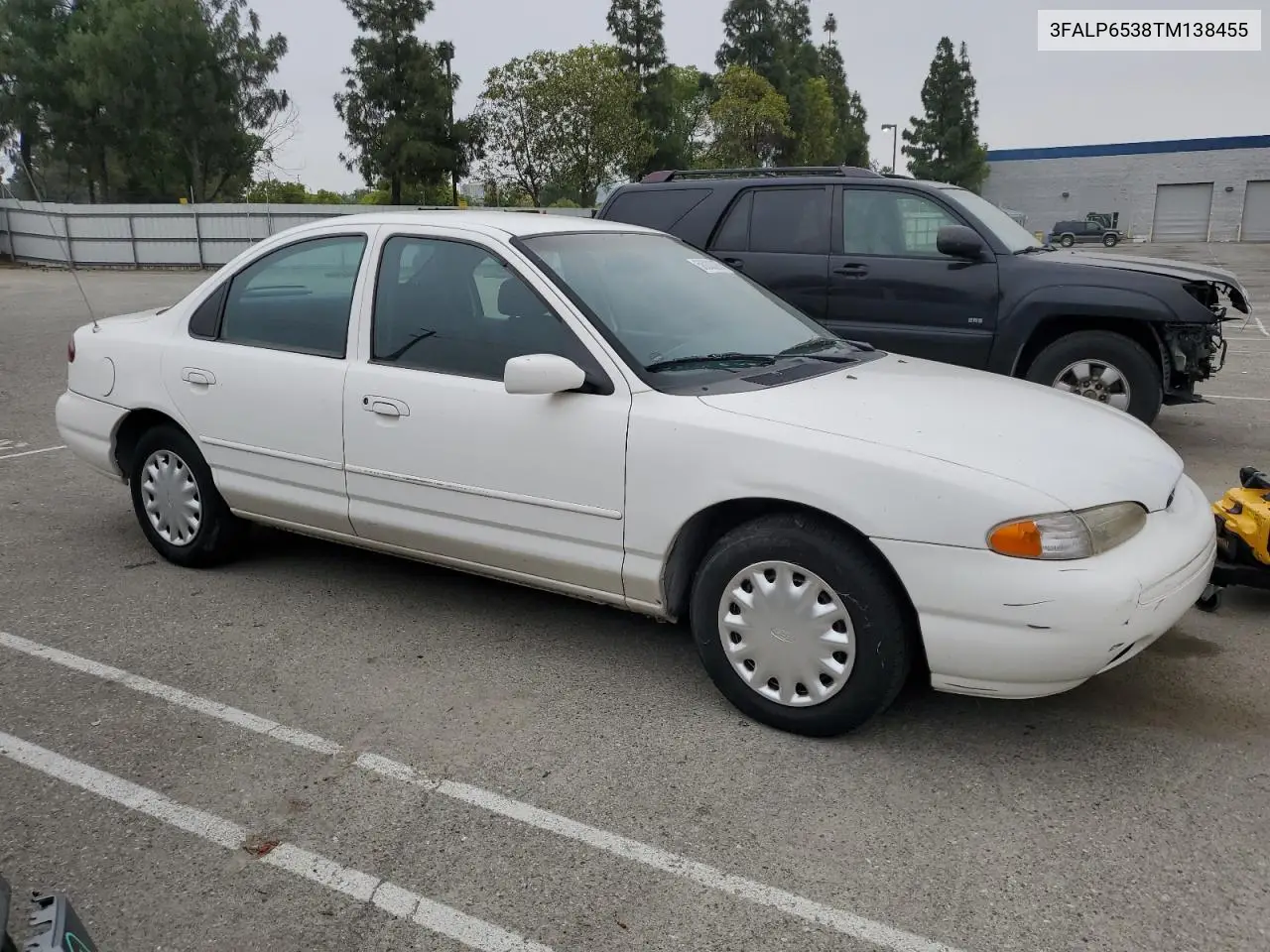 1996 Ford Contour Gl VIN: 3FALP6538TM138455 Lot: 58030365