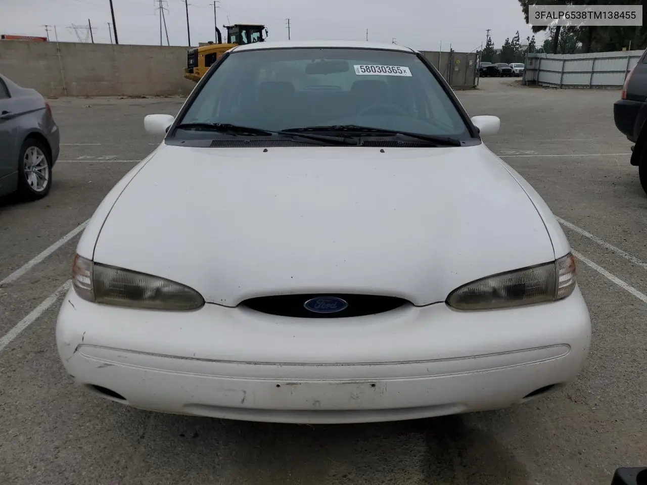 1996 Ford Contour Gl VIN: 3FALP6538TM138455 Lot: 58030365