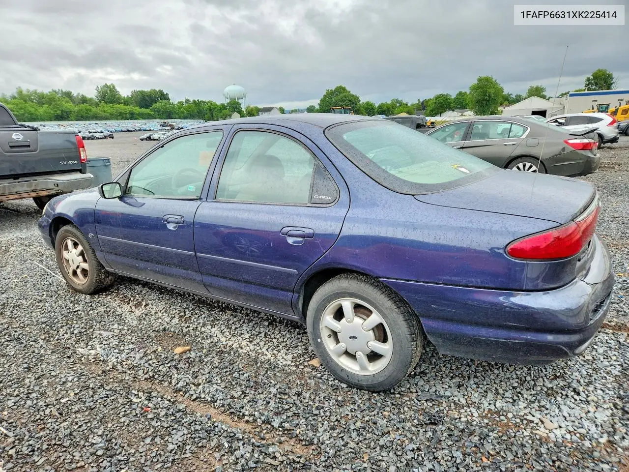 1999 Ford Contour Se VIN: 1FAFP6631XK225414 Lot: 58126056