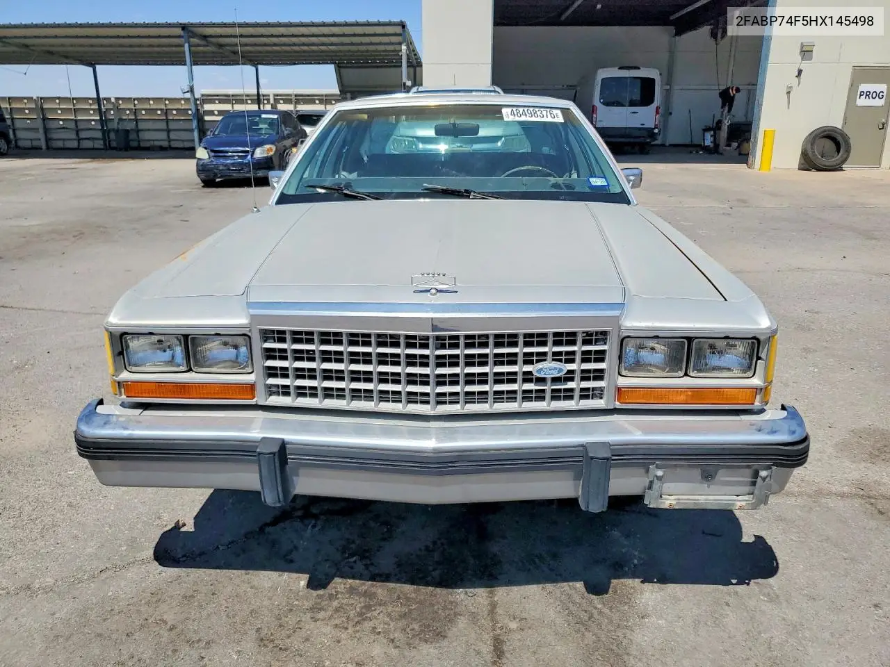 1987 Ford Crown Victoria Lx VIN: 2FABP74F5HX145498 Lot: 48498376