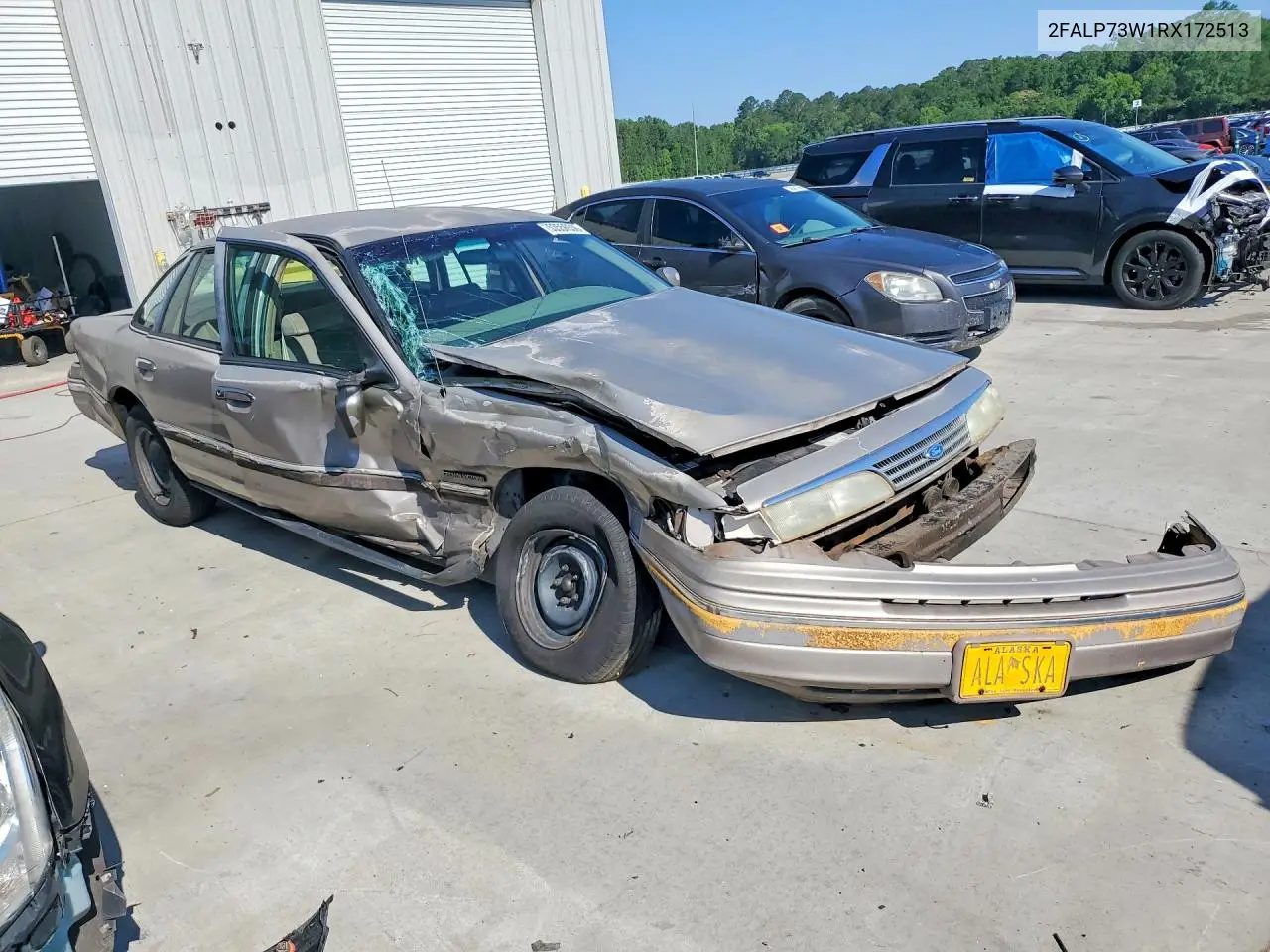 1994 Ford Crown Victoria VIN: 2FALP73W1RX172513 Lot: 53556536