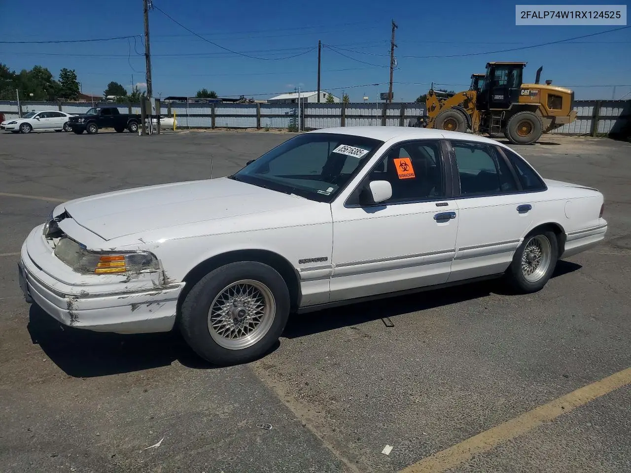 1994 Ford Crown Victoria Lx VIN: 2FALP74W1RX124525 Lot: 85616385