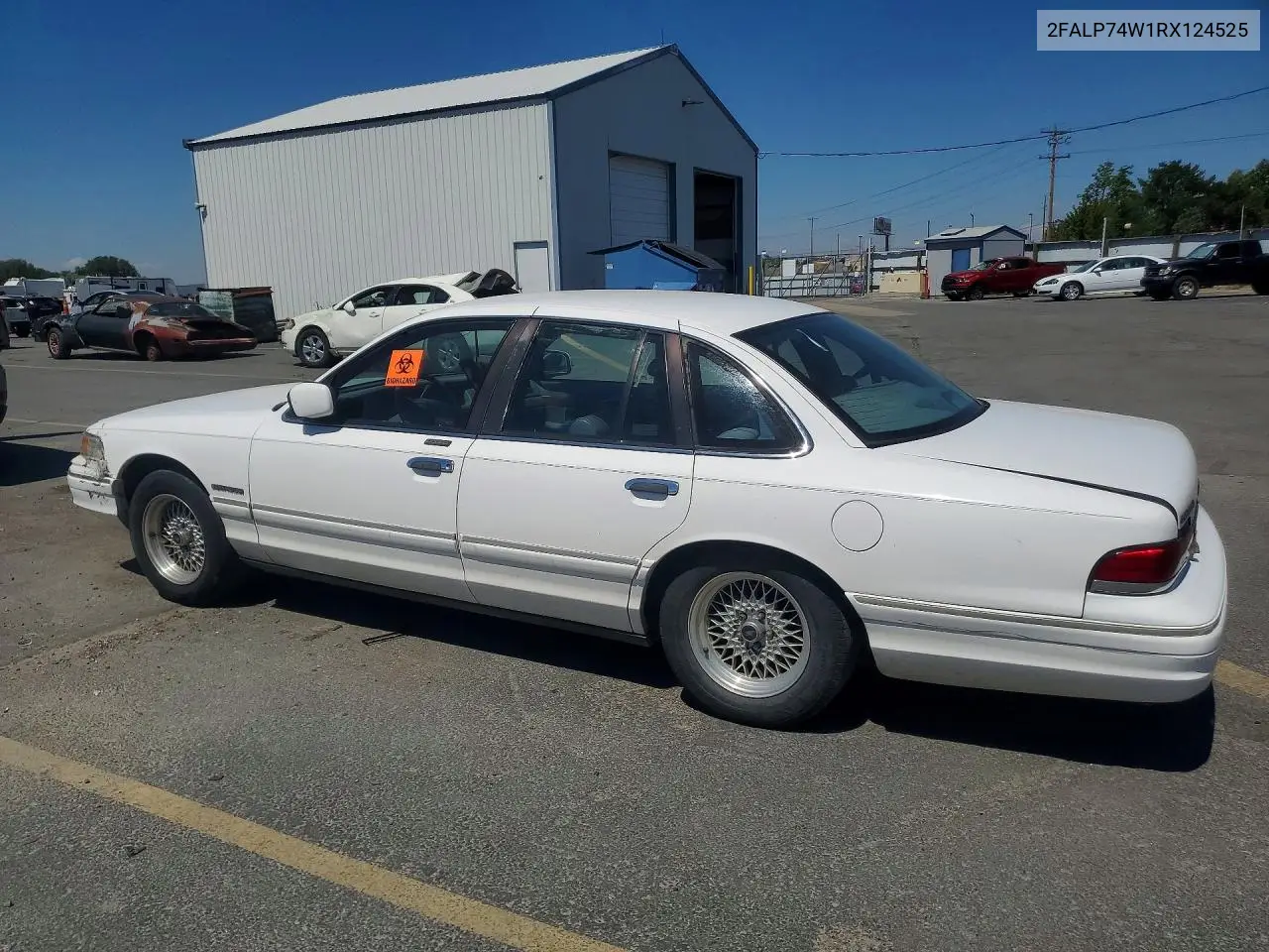 1994 Ford Crown Victoria Lx VIN: 2FALP74W1RX124525 Lot: 85616385