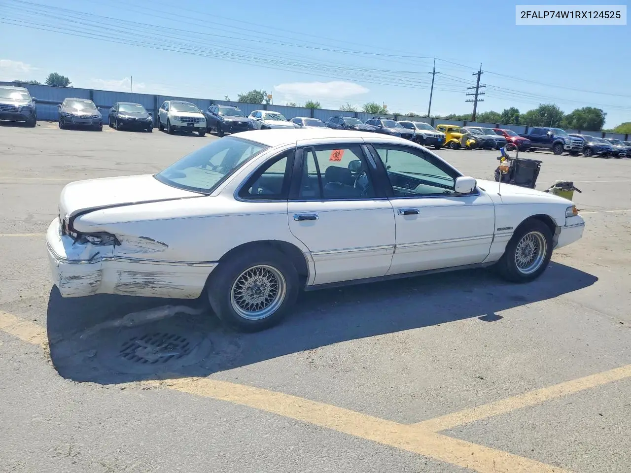 1994 Ford Crown Victoria Lx VIN: 2FALP74W1RX124525 Lot: 85616385