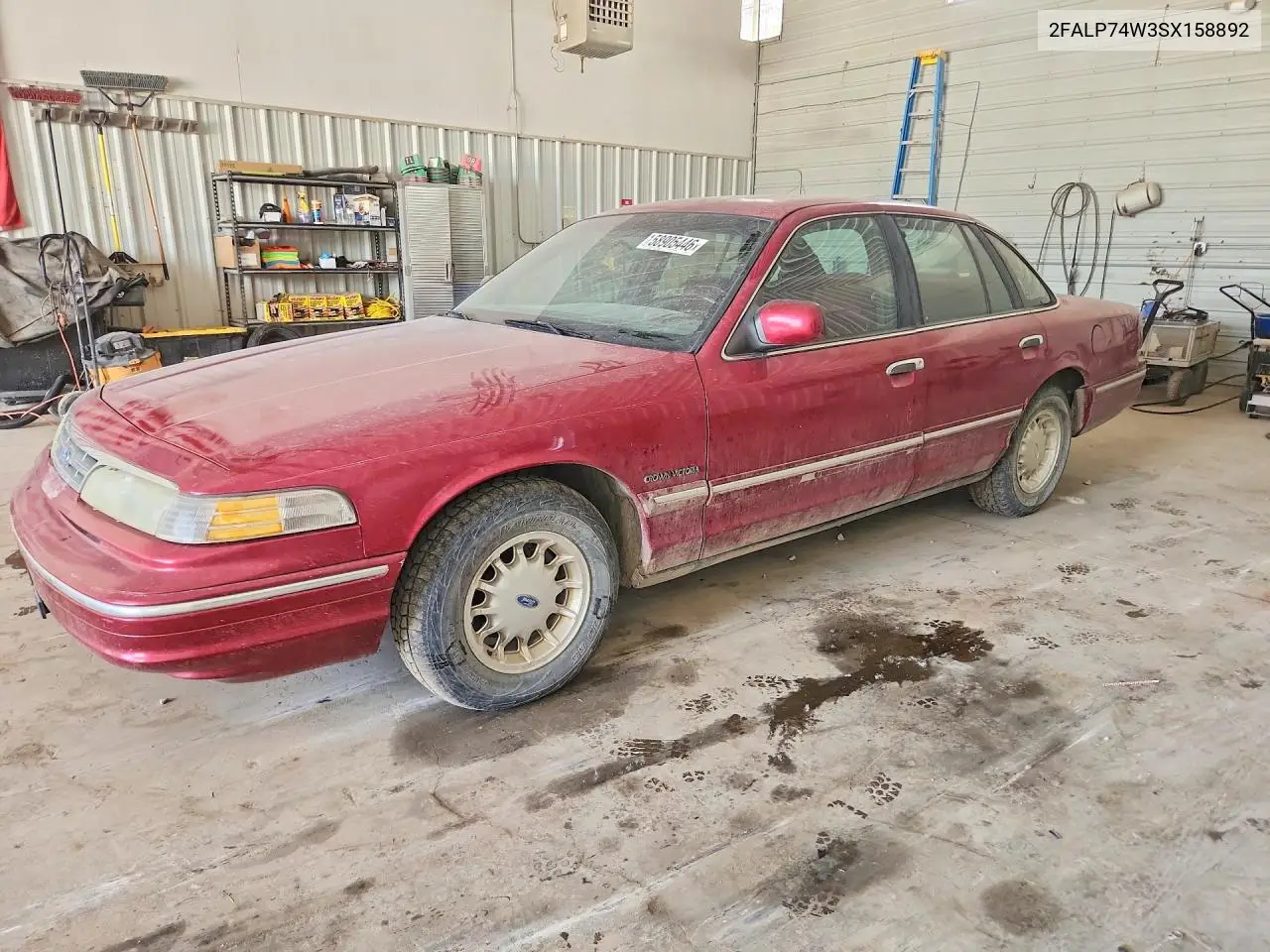 1995 Ford Crown Victoria Lx VIN: 2FALP74W3SX158892 Lot: 58905446