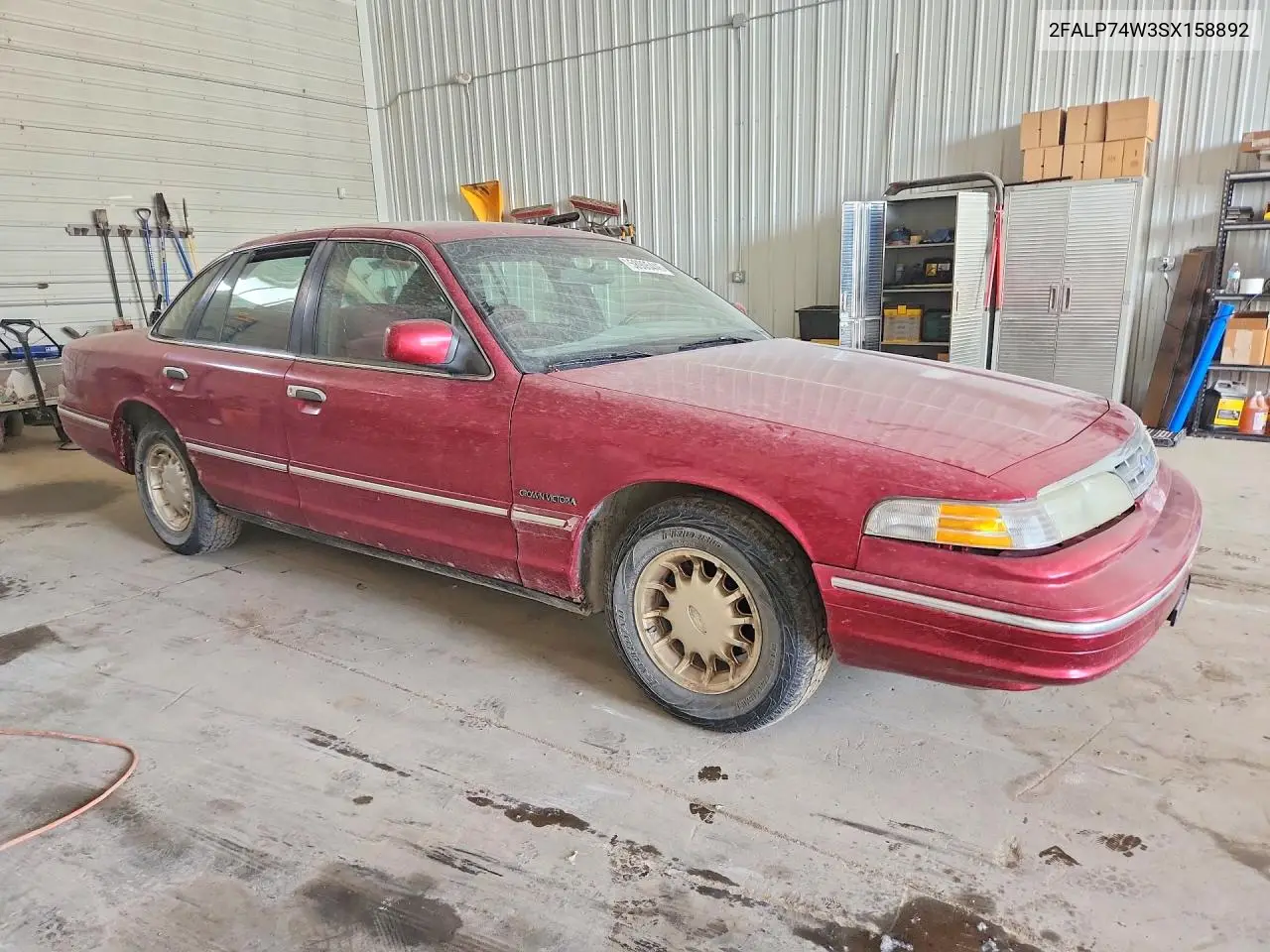 1995 Ford Crown Victoria Lx VIN: 2FALP74W3SX158892 Lot: 58905446