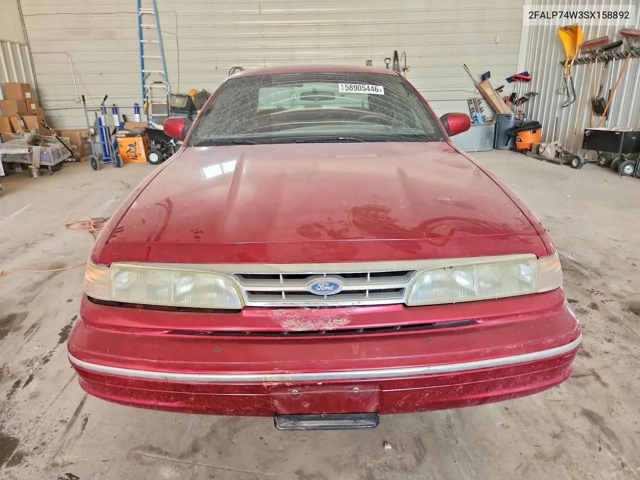 1995 Ford Crown Victoria Lx VIN: 2FALP74W3SX158892 Lot: 58905446