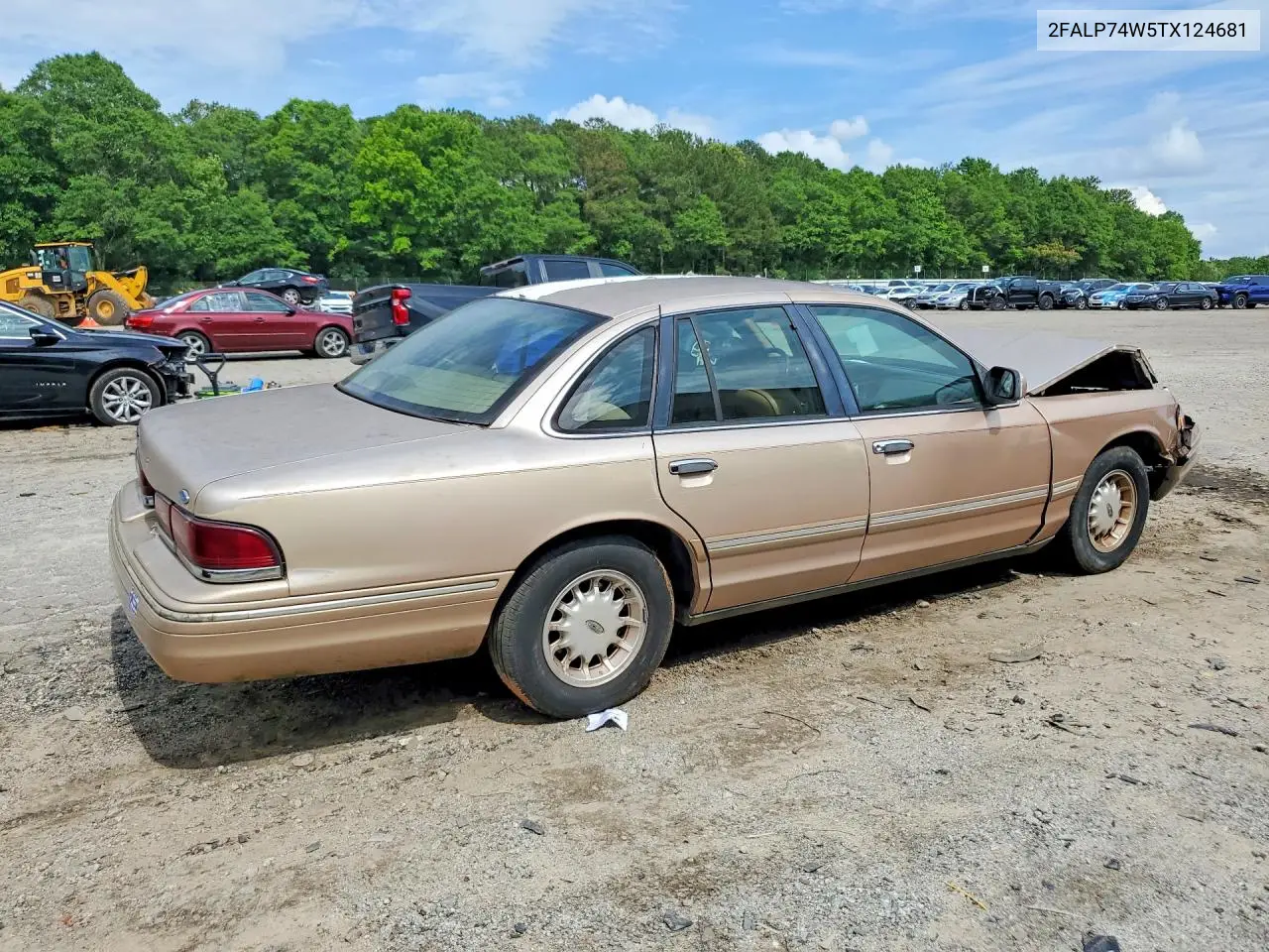 1996 Ford Crown Victoria Lx VIN: 2FALP74W5TX124681 Lot: 55144656