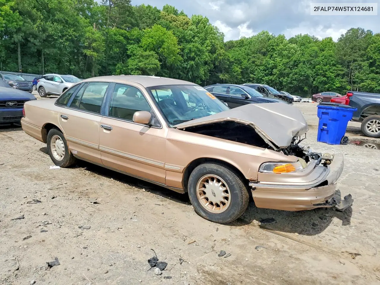 1996 Ford Crown Victoria Lx VIN: 2FALP74W5TX124681 Lot: 55144656