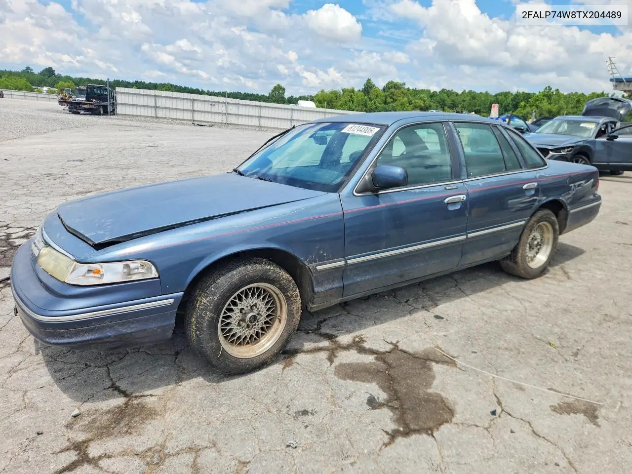 1996 Ford Crown Victoria Lx VIN: 2FALP74W8TX204489 Lot: 61244906
