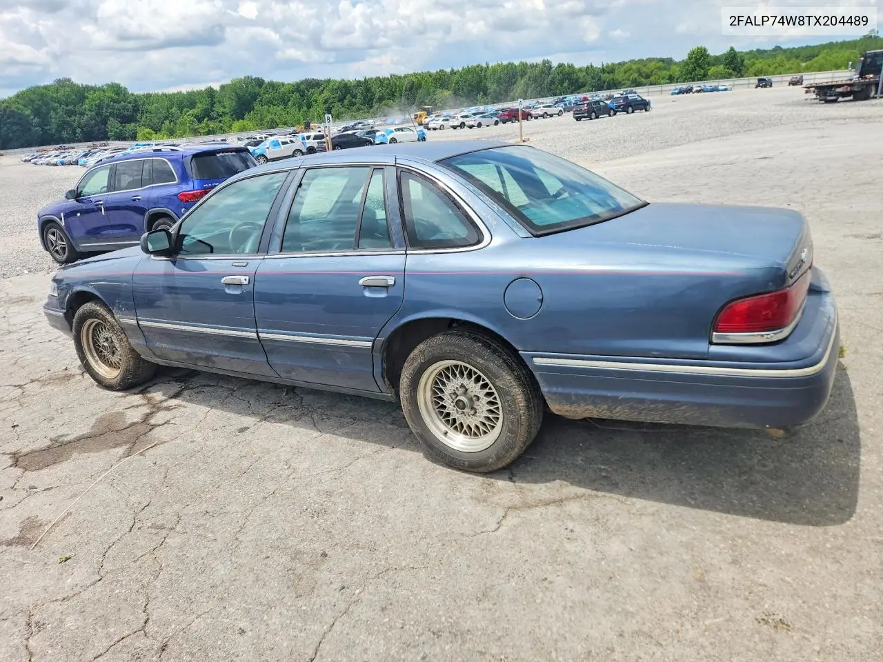 1996 Ford Crown Victoria Lx VIN: 2FALP74W8TX204489 Lot: 61244906