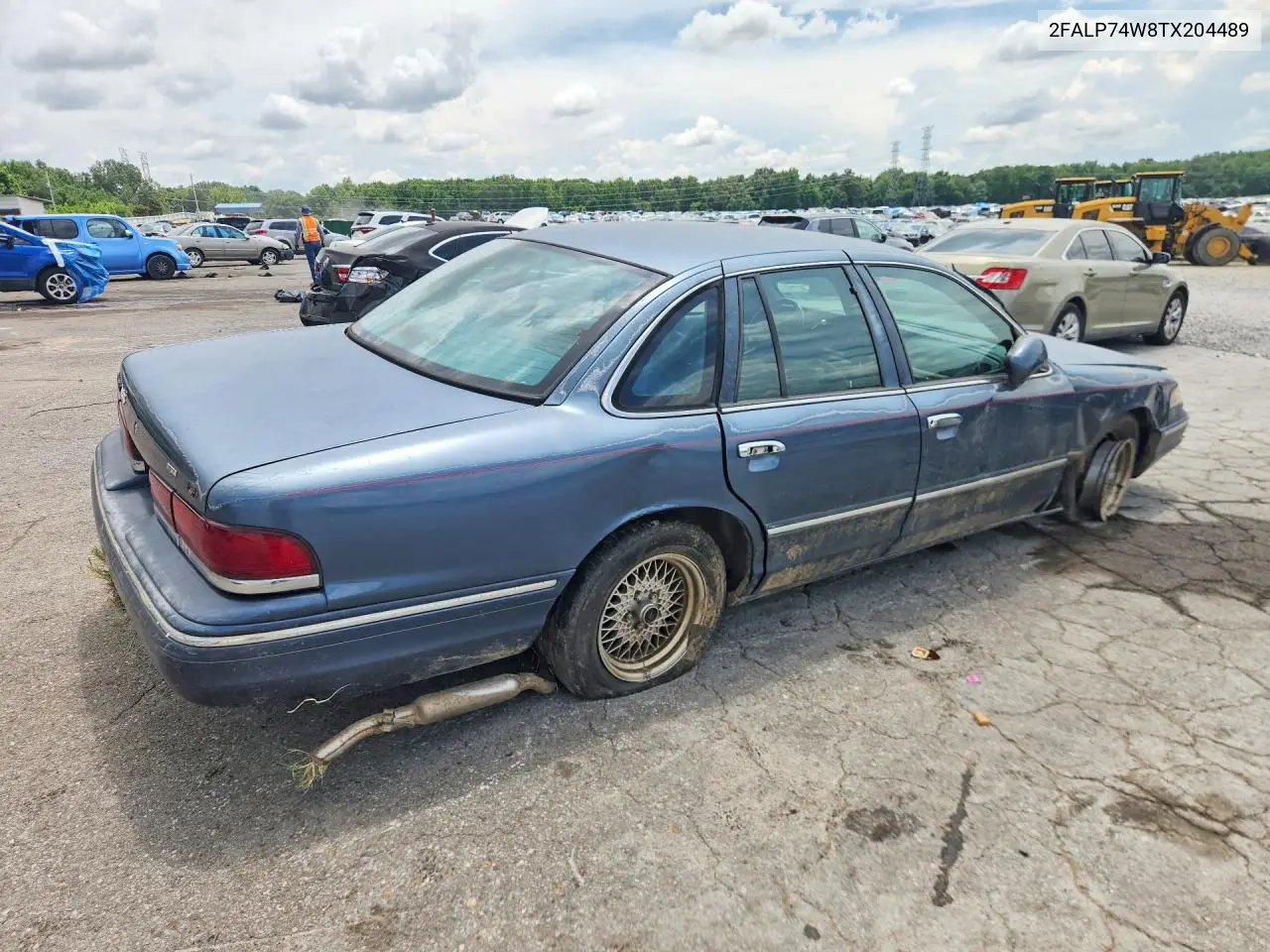 1996 Ford Crown Victoria Lx VIN: 2FALP74W8TX204489 Lot: 61244906