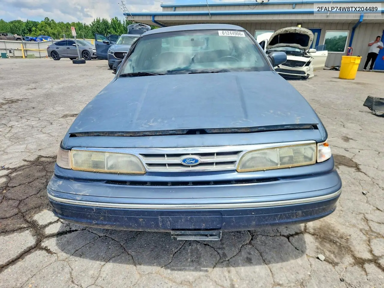 1996 Ford Crown Victoria Lx VIN: 2FALP74W8TX204489 Lot: 61244906
