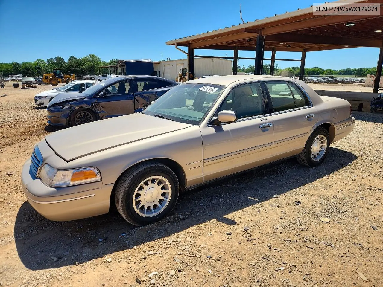 1998 Ford Crown Victoria Lx VIN: 2FAFP74W5WX179374 Lot: 53517976