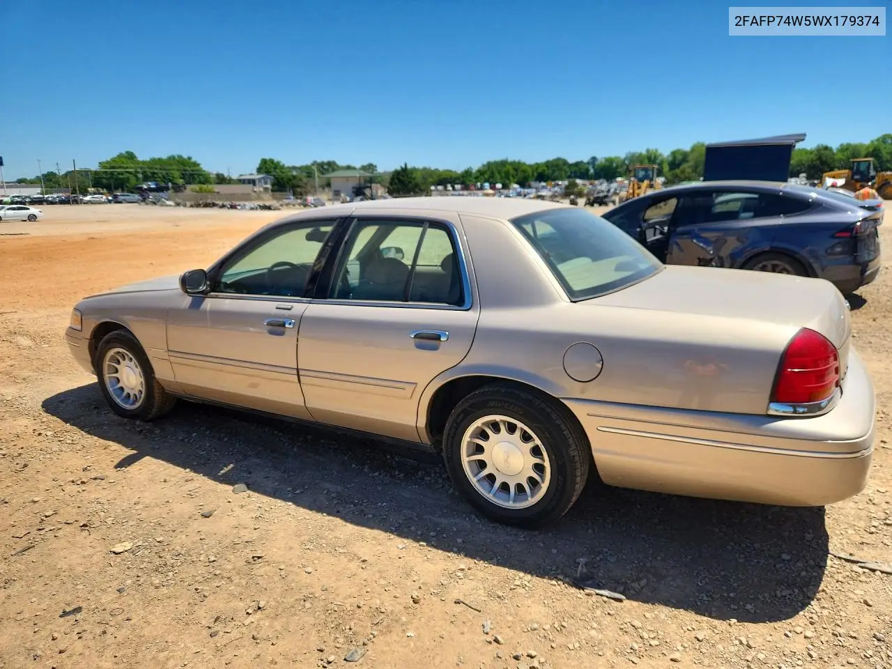 1998 Ford Crown Victoria Lx VIN: 2FAFP74W5WX179374 Lot: 53517976
