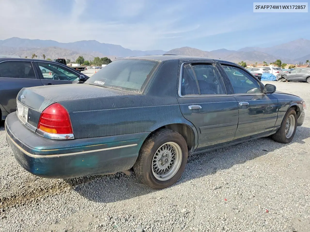 2FAFP74W1WX172857 1998 Ford Crown Victoria Lx