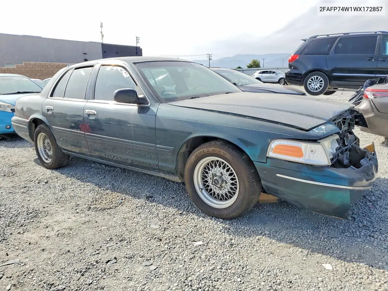 2FAFP74W1WX172857 1998 Ford Crown Victoria Lx