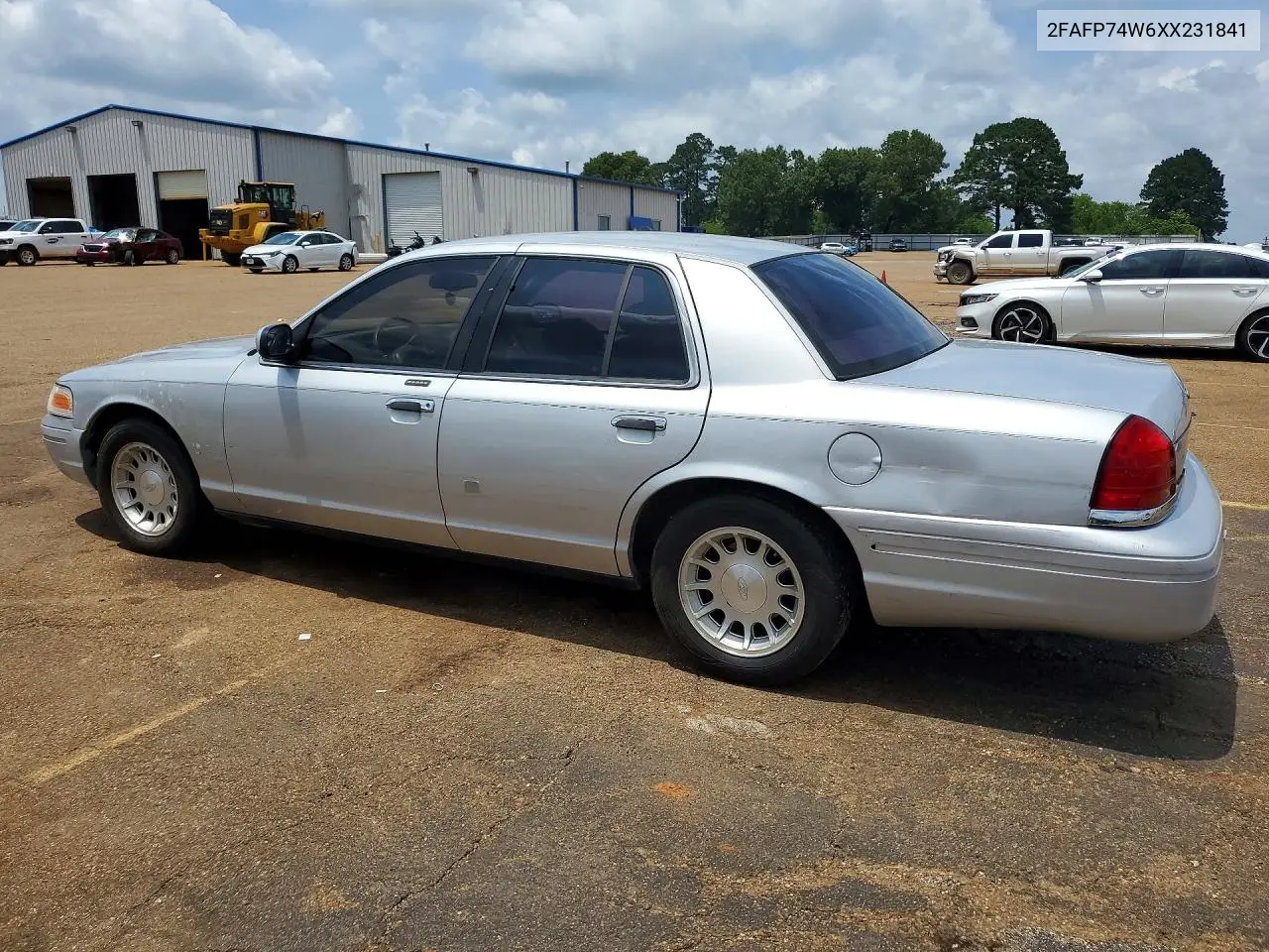 1999 Ford Crown Victoria Lx VIN: 2FAFP74W6XX231841 Lot: 55421506