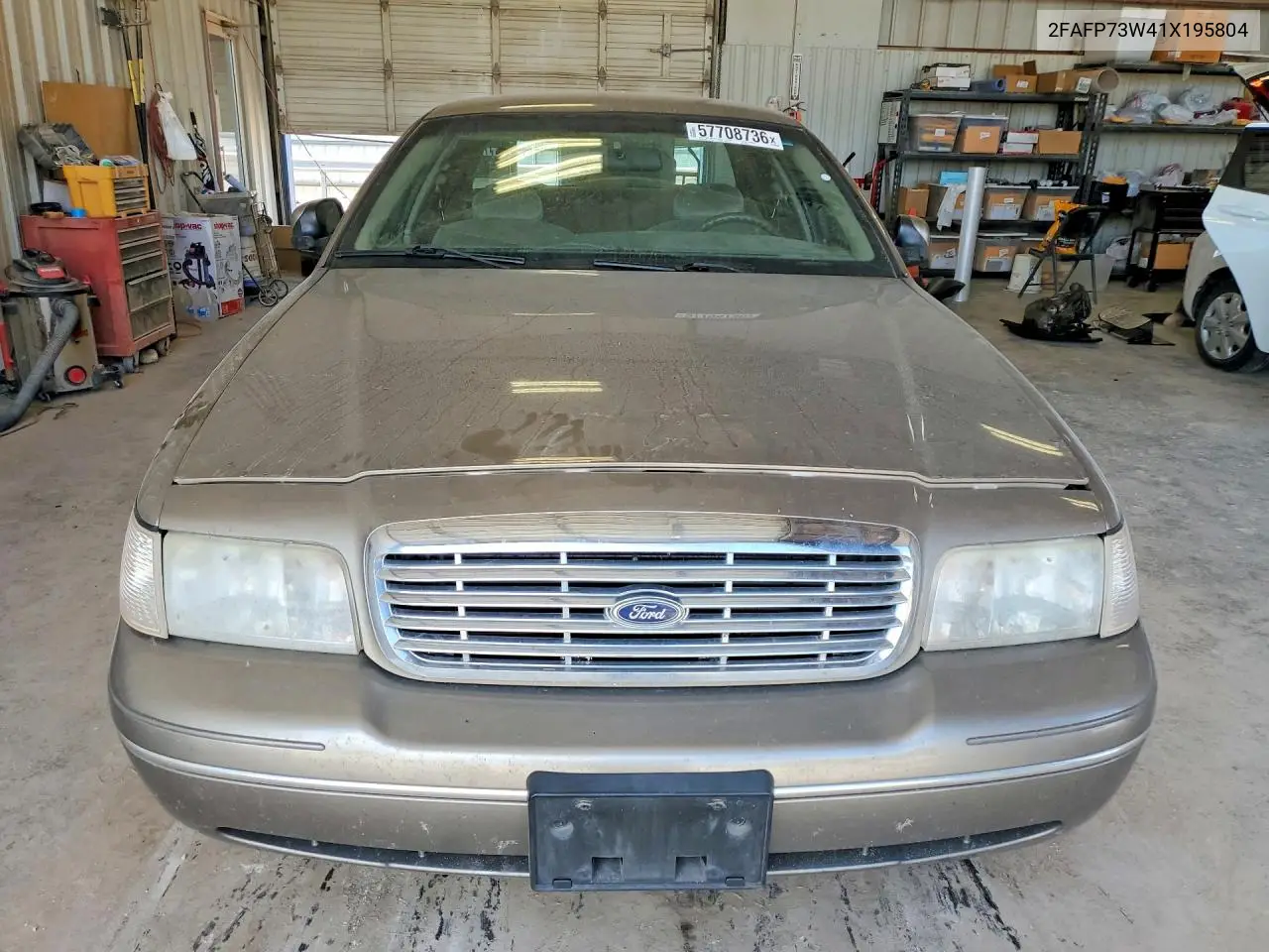 2001 Ford Crown Victoria VIN: 2FAFP73W41X195804 Lot: 57708736