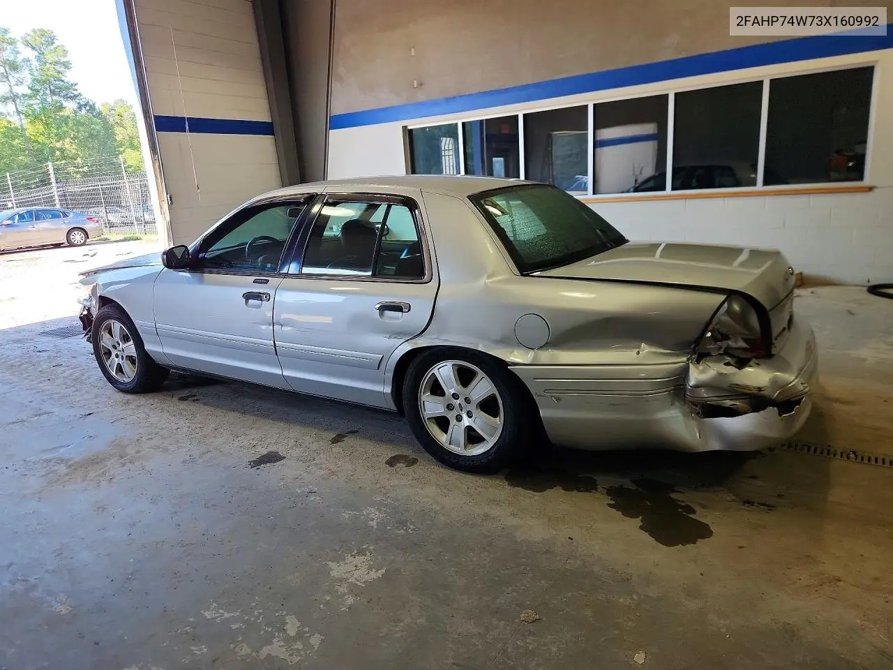 2003 Ford Crown Victoria Lx VIN: 2FAHP74W73X160992 Lot: 60961936