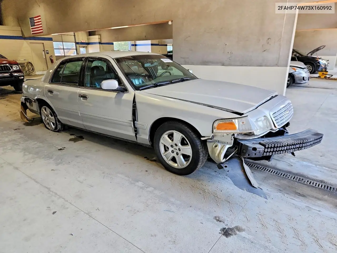 2003 Ford Crown Victoria Lx VIN: 2FAHP74W73X160992 Lot: 60961936