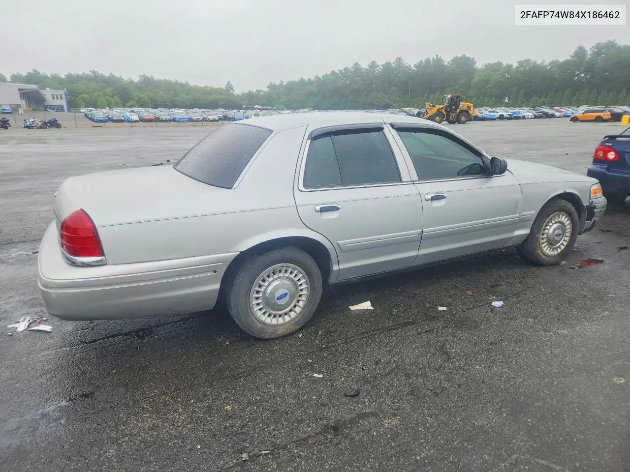 2004 Ford Crown Victoria Lx VIN: 2FAFP74W84X186462 Lot: 58406716