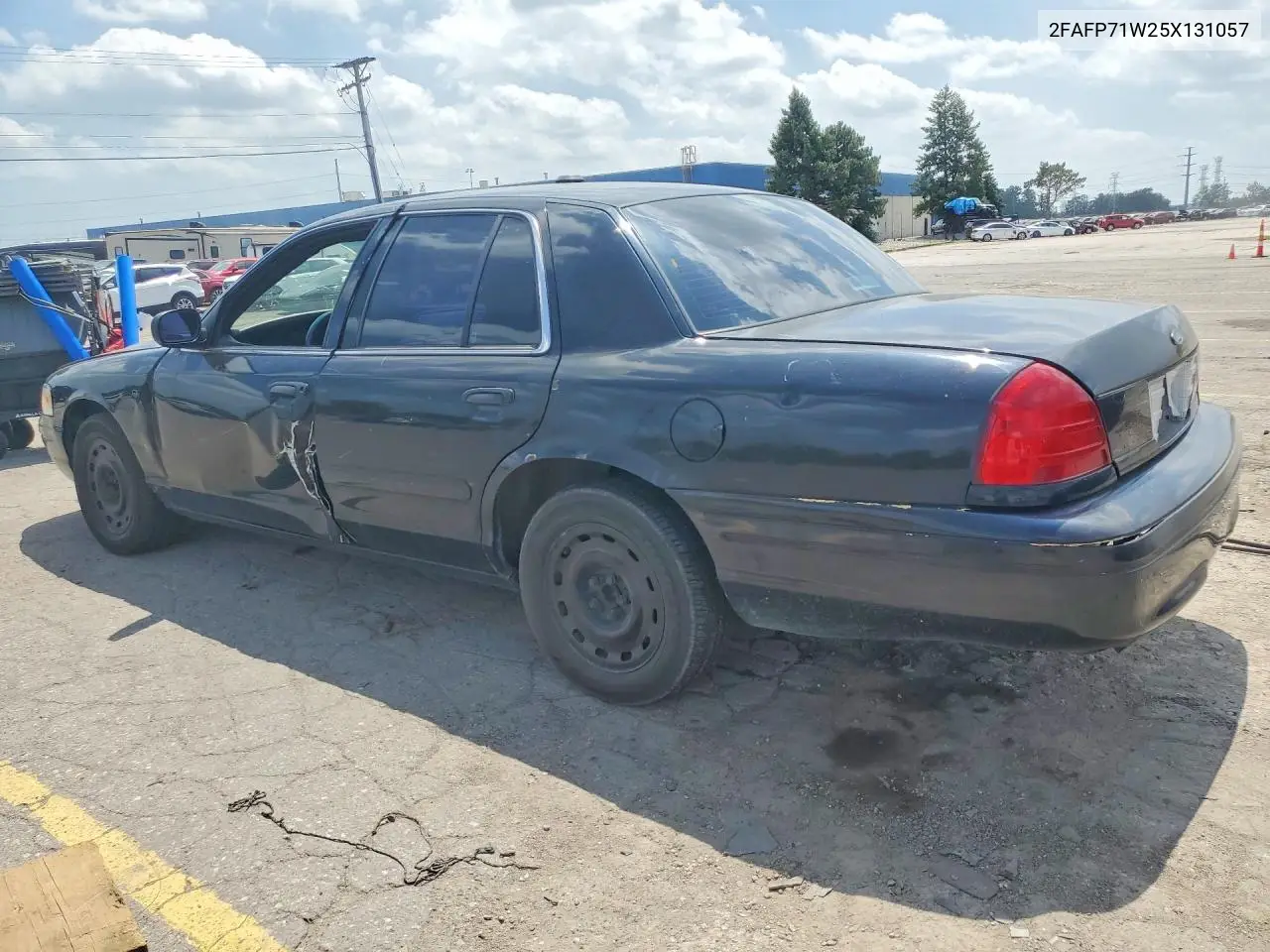 2005 Ford Crown Victoria Police Interceptor VIN: 2FAFP71W25X131057 Lot: 58998336