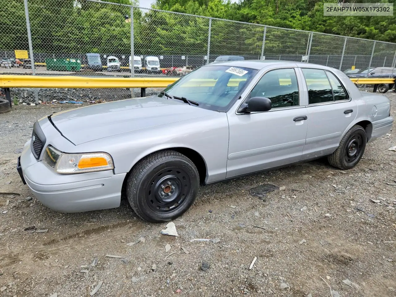 2005 Ford Crown Victoria Police Interceptor VIN: 2FAHP71W05X173302 Lot: 59997586