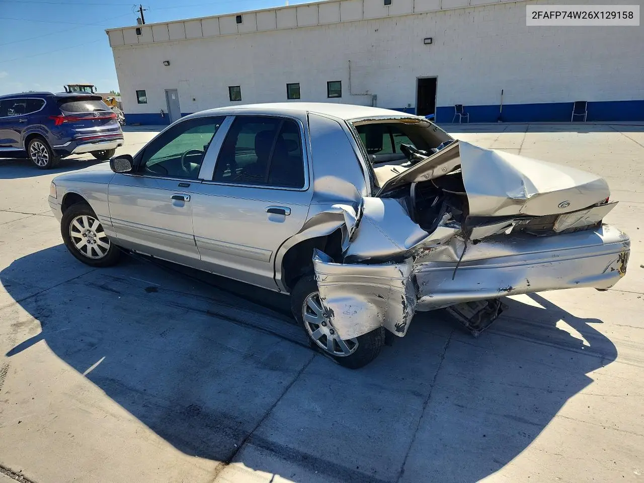 2006 Ford Crown Victoria Lx VIN: 2FAFP74W26X129158 Lot: 60795186