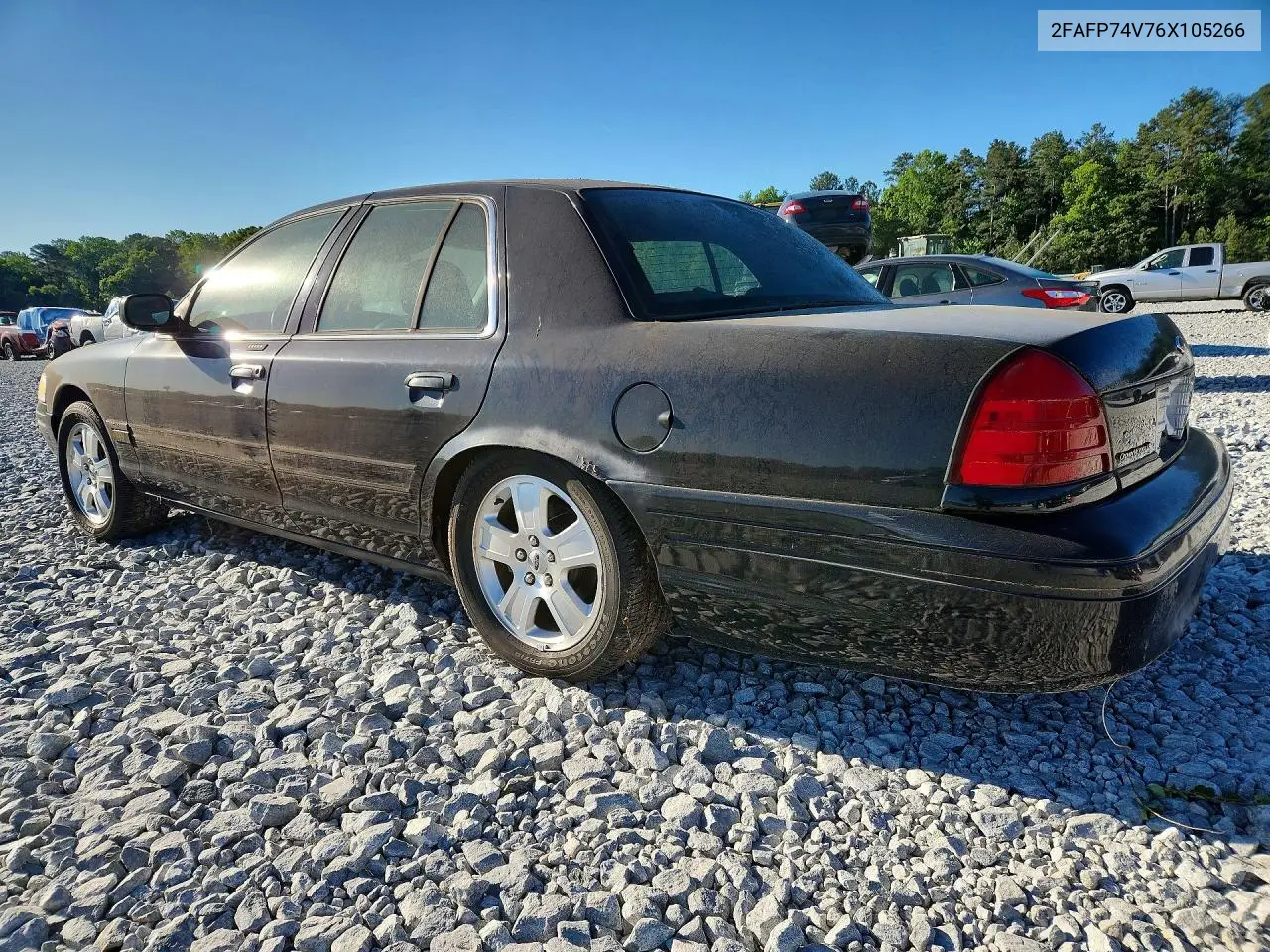 2007 Ford Crown Victoria VIN: 2FAFP74V76X105266 Lot: 53606366