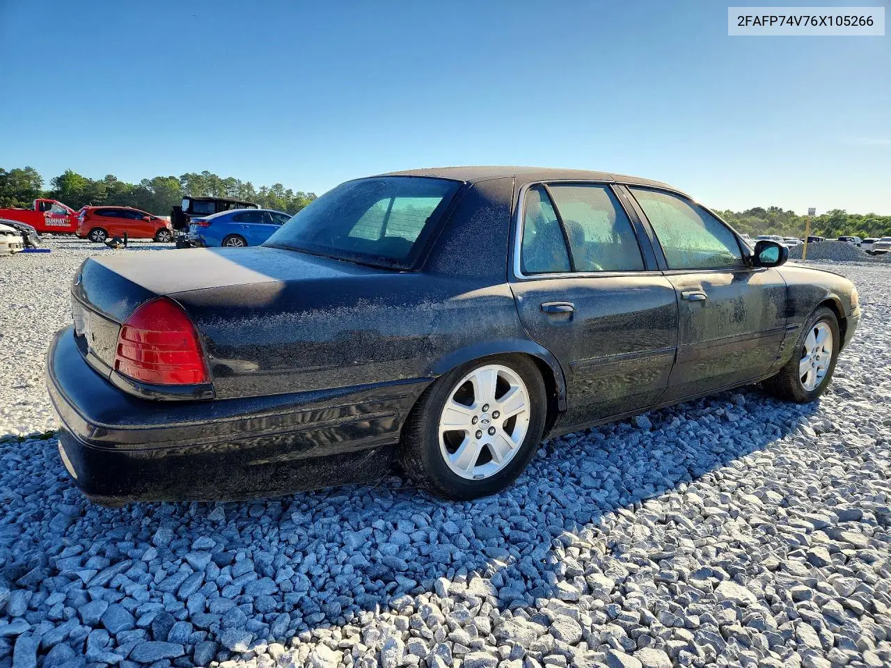 2007 Ford Crown Victoria VIN: 2FAFP74V76X105266 Lot: 53606366