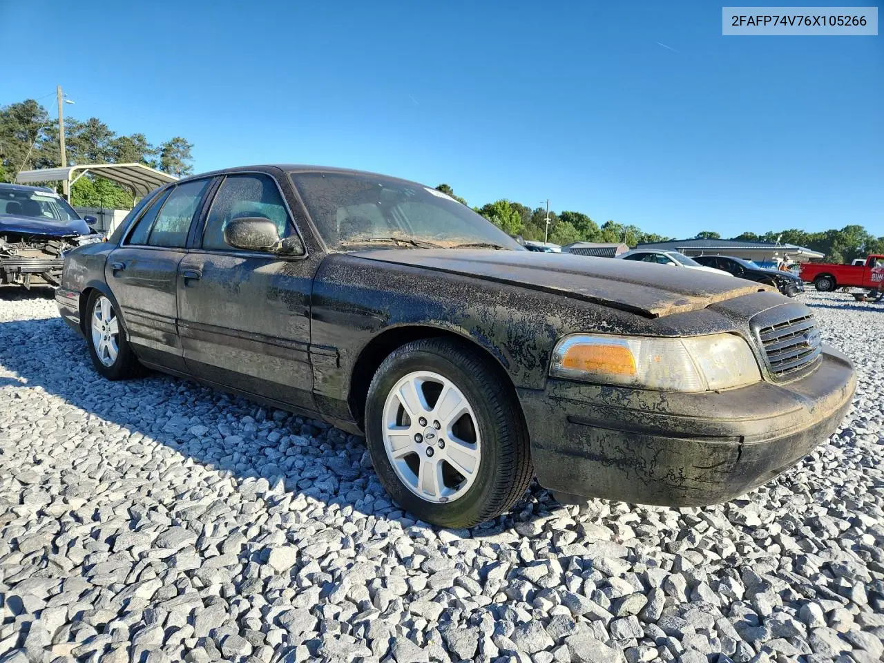 2007 Ford Crown Victoria VIN: 2FAFP74V76X105266 Lot: 53606366