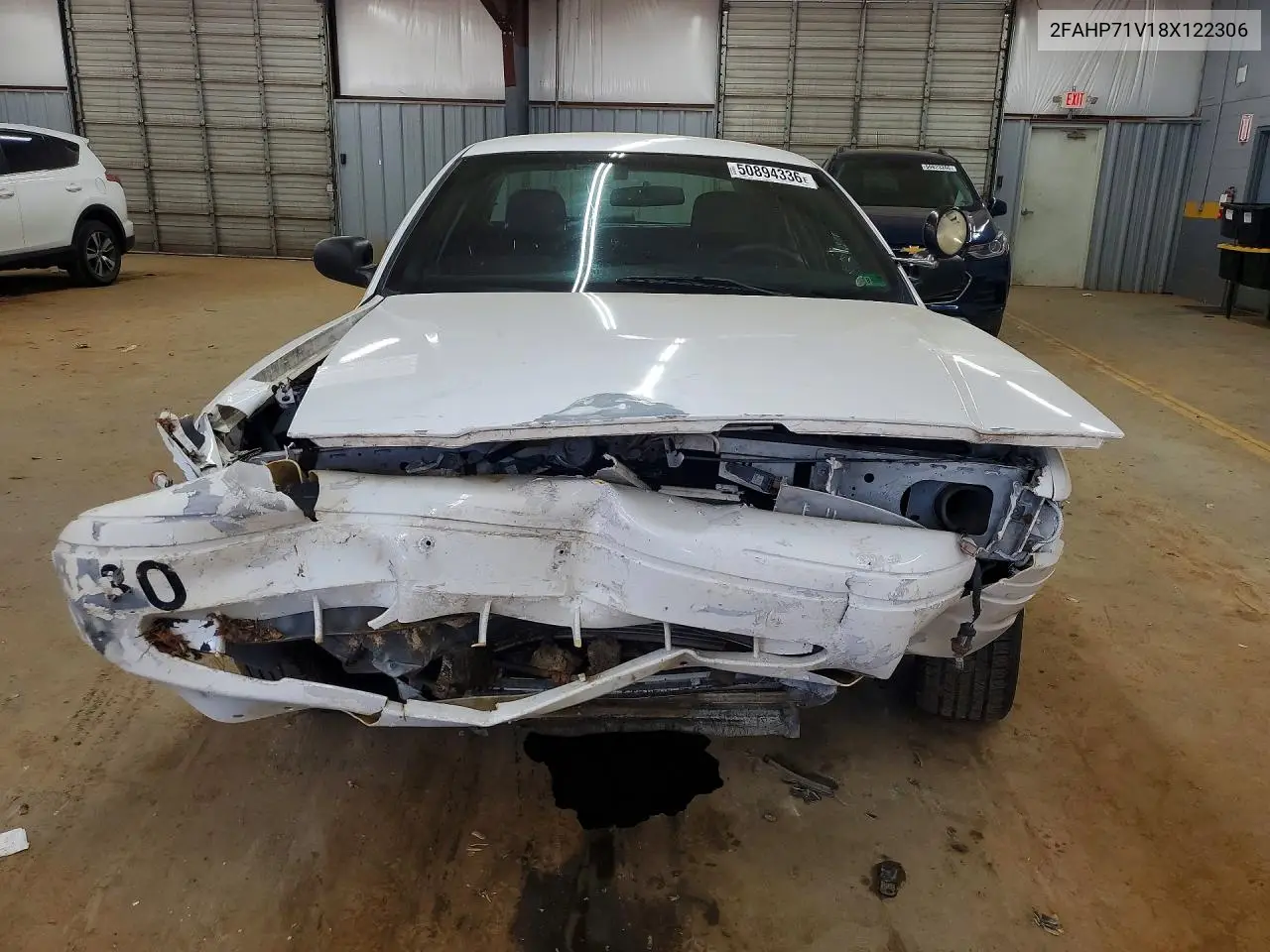 2008 Ford Crownvic VIN: 2FAHP71V18X122306 Lot: 50894336