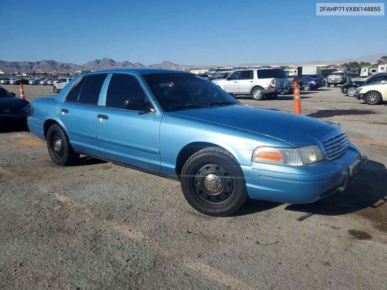 2008 Ford Crown Victoria Police Interceptor VIN: 2FAHP71VX8X148855 Lot: 57392366