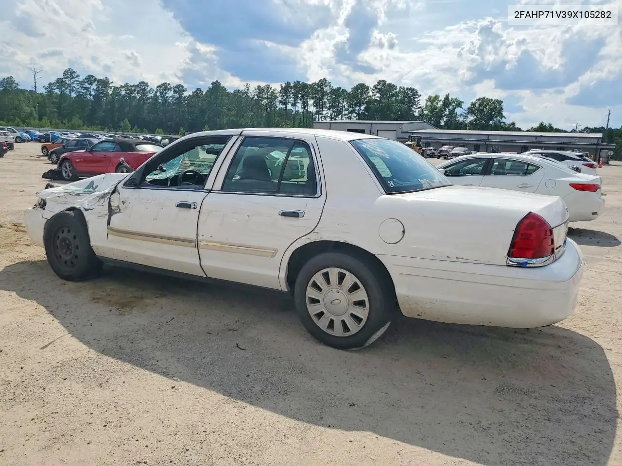 2009 Ford Crown Victoria Police Interceptor VIN: 2FAHP71V39X105282 Lot: 58817326
