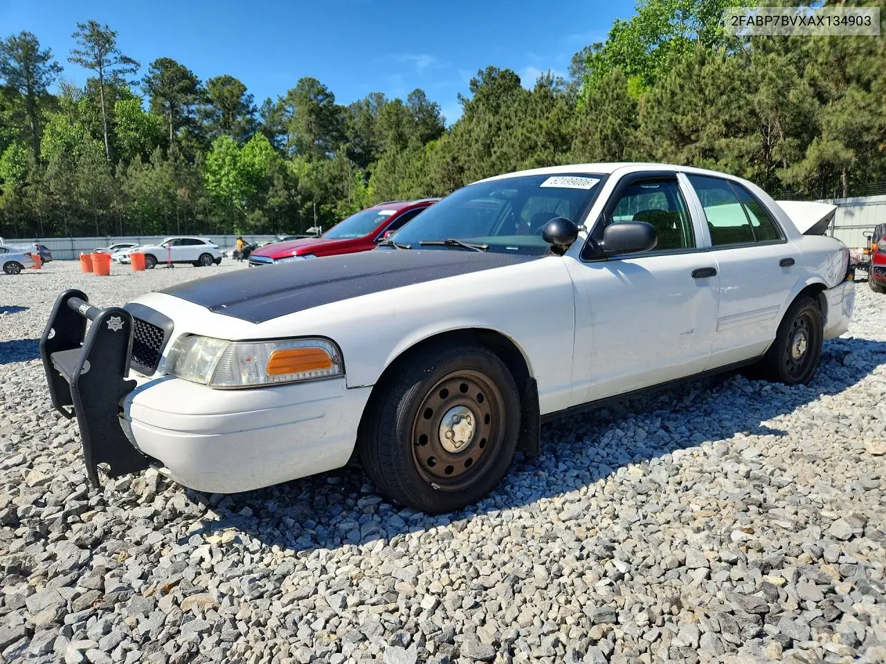 2010 Ford Crown Victoria Police Interceptor VIN: 2FABP7BVXAX134903 Lot: 52199006