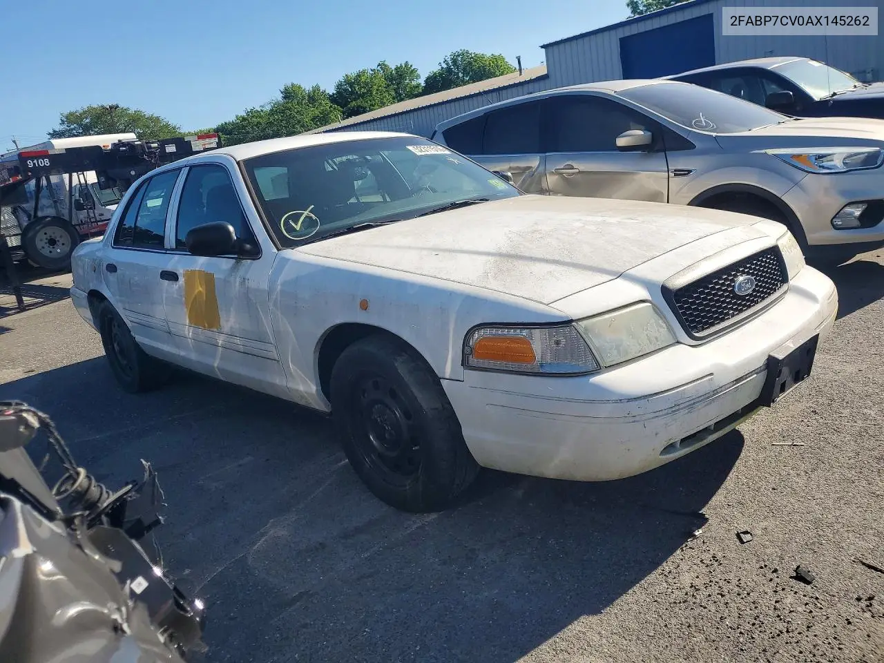 2010 Ford Crown Victoria S VIN: 2FABP7CV0AX145262 Lot: 52311516
