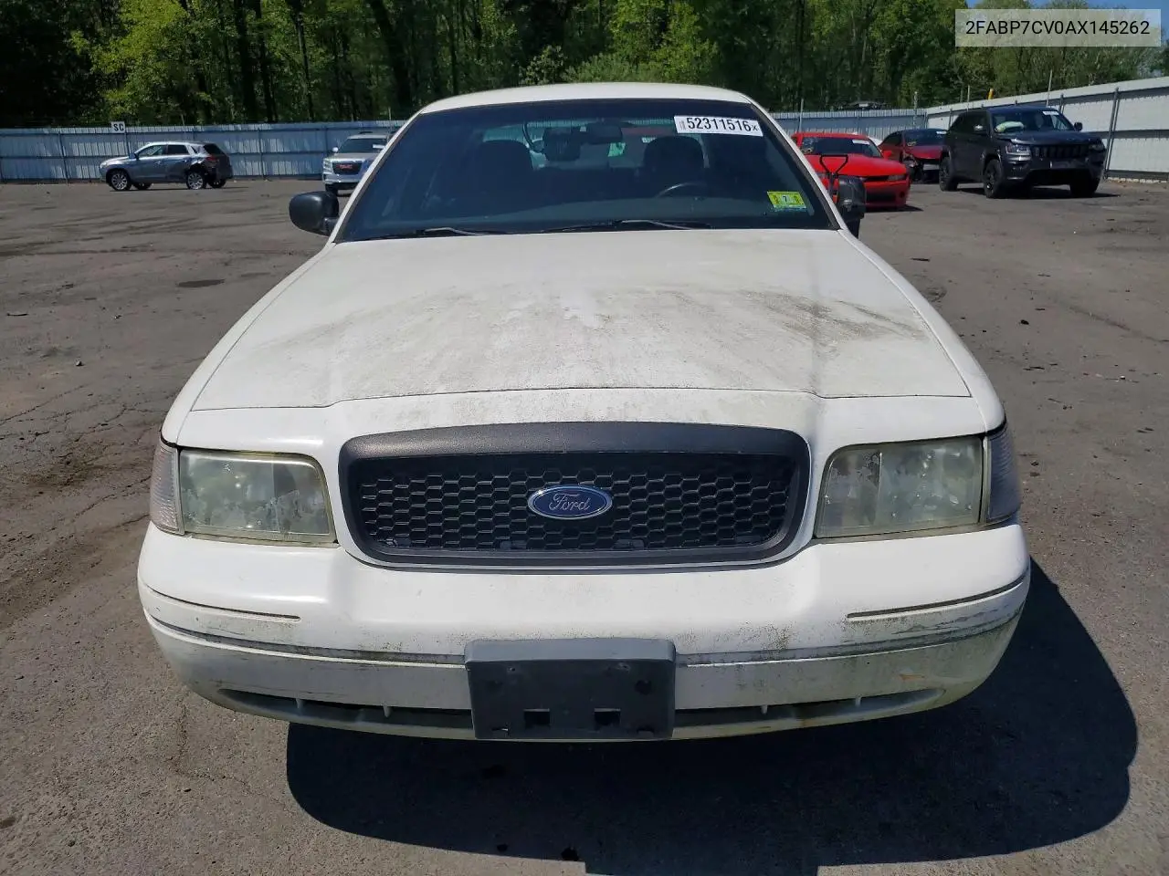 2010 Ford Crown Victoria S VIN: 2FABP7CV0AX145262 Lot: 52311516