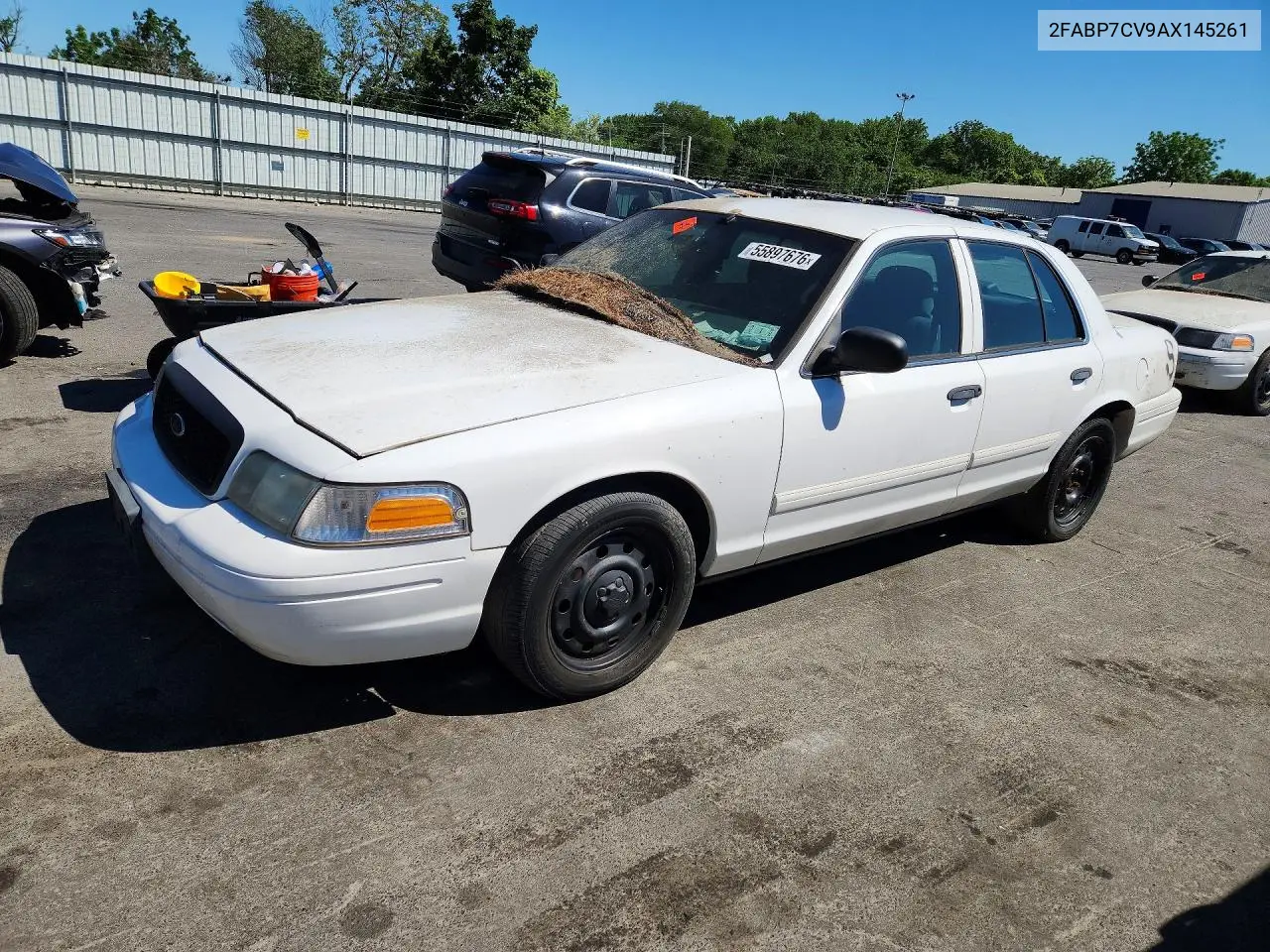 2010 Ford Crown Victoria S VIN: 2FABP7CV9AX145261 Lot: 55897676
