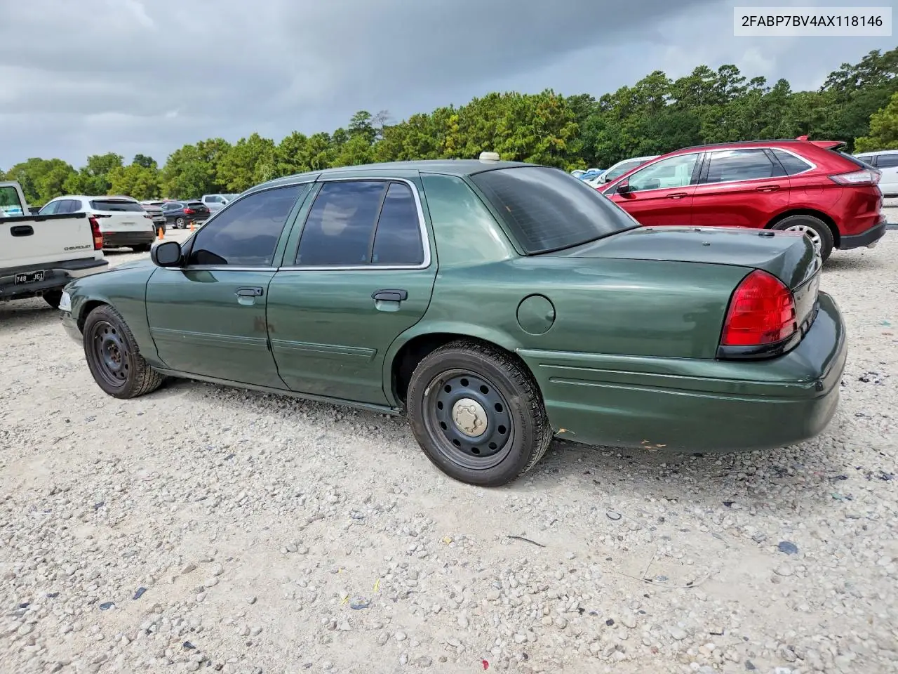 2010 Ford Crown Victoria Police Interceptor VIN: 2FABP7BV4AX118146 Lot: 60884116