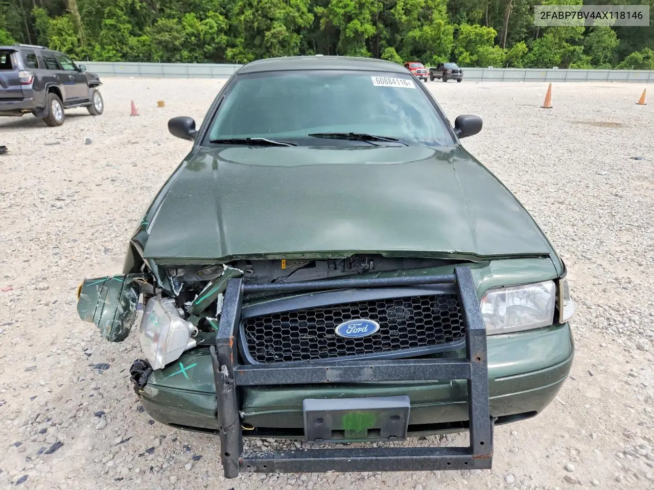 2010 Ford Crown Victoria Police Interceptor VIN: 2FABP7BV4AX118146 Lot: 60884116