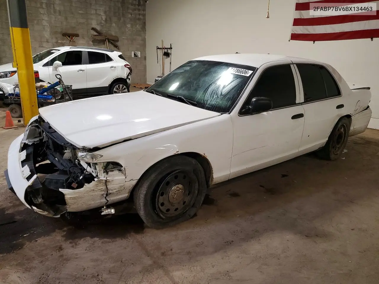 2011 Ford Crown Victoria Police Interceptor VIN: 2FABP7BV6BX134463 Lot: 51786606