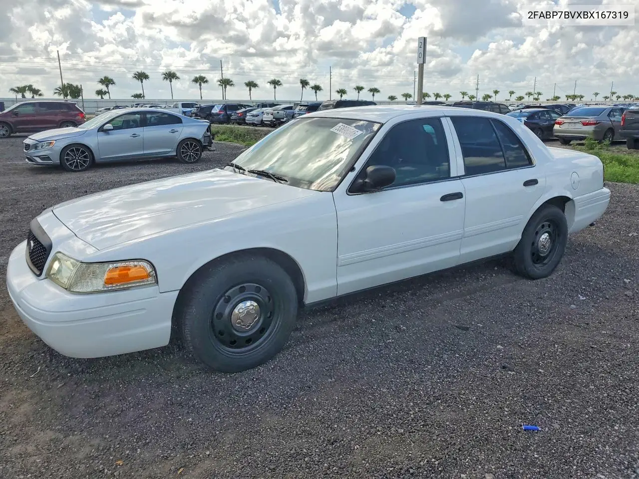 2011 Ford Crown Victoria Police Interceptor VIN: 2FABP7BVXBX167319 Lot: 53896546